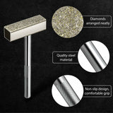 Darrahopens Tools > Other Tools > Sanding Accessories 3pcs Diamond Grinding Wheel Sharpeners, Bench Grinding Wheel Sharpener Tool for Sharpening Deburring Wheels, Silver