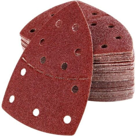 Darrahopens Tools > Other Tools > Sanding Accessories Triangular sandpaper sheets, 40-pack for Bosch PSM 160 A/PSM 80, 105x152mm, grit P40/60/80/120/180, compatible with Bosch