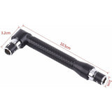 Darrahopens Tools > Other Tools > Screwdrivers 10 pcs Screwdriver L-Shaped Extension Handle Double Head Hex Socket Screwdriver Torx Slotted Screwdriver Kit Hand Tool
