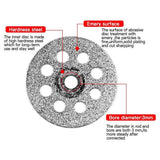 Darrahopens Tools > Other Tools > Screwdrivers 12PCS Diamond Cut Discs Blades Drill Bit Set for Dremel Rotary Tool Multi Use