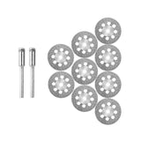 Darrahopens Tools > Other Tools > Screwdrivers 12PCS Diamond Cut Discs Blades Drill Bit Set for Dremel Rotary Tool Multi Use