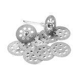 Darrahopens Tools > Other Tools > Screwdrivers 12PCS Diamond Cut Discs Blades Drill Bit Set for Dremel Rotary Tool Multi Use