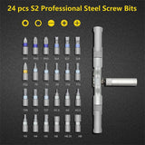 Darrahopens Tools > Other Tools > Screwdrivers 24-in-1 Magnetic Screwdriver Set for Home Repair