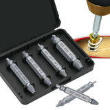 Darrahopens Tools > Other Tools > Screwdrivers 6Pcs Damaged Screw Extractor Set Easy Out Broken Drill Bit Remover Kit Speed Out