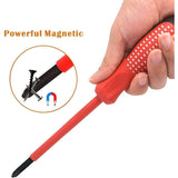 Darrahopens Tools > Other Tools > Screwdrivers 7-Piece Insulated Screwdriver Set 1000V Premium Cr-V Steel With Black Oxide Magnetic Tips And Tpr Non-Slip Handle