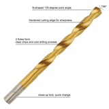 Darrahopens Tools > Other Tools > Screwdrivers 99X HSS Titanium Drill Bit Tool Set 1.5-8mm Twist Drill For Wood Metal Grooving