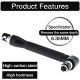 Darrahopens Tools > Other Tools > Screwdrivers Mini Screwdriver And Bits, 1/4" Drive, L-Shaped Double Head Hexagonal Handle Extension Socket Wrench Flathead Torx