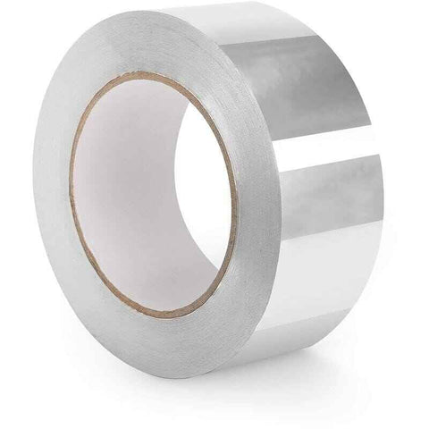 1 Roll Aluminum Adhesive Tape, High Temperature Waterproof Sealing Tape, 50 mm x 50 m