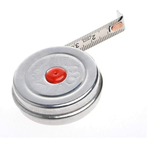 Darrahopens Tools > Other Tools > Tape 2M Mini Metric Stainless Steel Retractable Tape Measure For Office, Premium Quality Metric