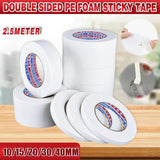 Darrahopens Tools > Other Tools > Tape Double Sided White PE Foam Sticky Tape Mounting DIY Craft Strong Adhesive 2.5m - 30mm*2.5m