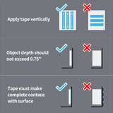 Darrahopens Tools > Other Tools > Tape Strong Double Sided Tape (3M), Heavy Duty Double Sided Tape, Traceless, Removable, Reusable, Washable - The Versatile