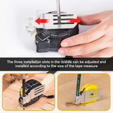 Darrahopens Tools > Other Tools > Tape Tape Measure Positioner with Marking Aluminum Guide for Accuracy & Contour