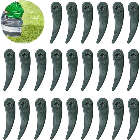 Darrahopens Tools > Other Tools > Tool Blades 24-pack Bosch Grass Trimmer Blades for Bosch Durablade Art 23-18 LI Art 26-18 LI Grass Trimmers, Replacement Blades for Grass Trimmer.