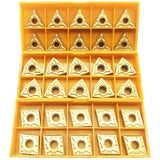 Darrahopens Tools > Other Tools > Tool Blades 30 pcs Cnmg 431 + Wnmg 431 + Tnmg 331 Cnc Indexable Solid Carbide Blades For Lathe Turning Tool Holder.