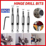 Darrahopens Tools > Other Tools > Tool Blades 4X Self-Centering Drill Bits Hex Shank Pilot Door Drawer Hinge Hole Screw Guide