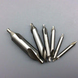 Darrahopens Tools > Other Tools > Tool Blades 6Pcs Combined Center Drill Countersink Bit Lathe Mill Tackle Kit High Speed