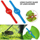 Darrahopens Tools > Other Tools > Tool Blades 8 pcs Plastic Trimmer Replacement Blades For Grass Trimmer Plastic Lawn Mower Blades, Grass Trimmer Brush Cutter Grass