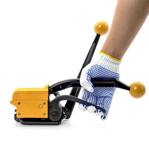 Darrahopens Tools > Other Tools > Tool Blades Steel Strapping Tool A333 Stainless Manual Belt Packaging Banding Machine Metal Free Buckle Packing for Width 1/2" 5/8" 3/4" Sealless Combination Tools