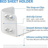Darrahopens Tools > Other Tools > Tool Clamps & Vices 4PCS Bed Sheet Holders with Fitted Lock Straps for Enhanced Grip