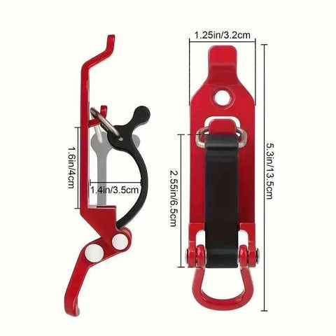 Darrahopens Tools > Other Tools > Tool Clamps & Vices 8 Pcs Fixed Hanging Latch Red