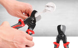 Darrahopens Tools > Other Tools > Tool Clamps & Vices Black and Red 5 in 1 Interchangeable Plier Tool Set - High Carbon Steel - Wire Stripper, Crimper, Cutter, Linesman Pliers, Shear - Multi-Purpose for Electricians, DIY, Home Repair, Compact & Durable