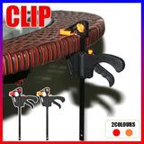 Darrahopens Tools > Other Tools > Tool Clamps & Vices Quick Woodworking Clip Bar Clamp F-Tyle Grip Quick Ratchet Release Squeeze Tools - Orange