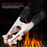 Darrahopens Tools > Other Tools > Tool Clamps & Vices Welding Ground Clamp, Galvanized Welding Earth Clamp 500A Magnetic Ground ROd Clamp Good Conductivity For Welder For