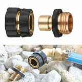 Darrahopens Tools > Other Tools > Tool Sockets American Standard 3/4 Inch Brass Quick Connect Garden Hose Adapter (4 Male & 4 Female)
