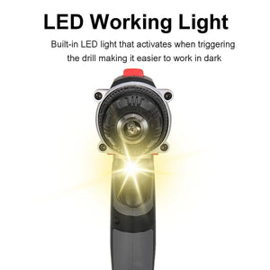 Darrahopens Tools > Power Tools 48V BRUSHLESS HEAVY DUTY CORDLESS DRILL IMPACT DRIVER KIT HAMMER +2 BATTERY Box