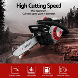 Darrahopens Tools > Power Tools > Chainsaws Giantz 25CC Petrol Chainsaw 10'' Bar Chain Saw Lightweight for Pruning Cutting