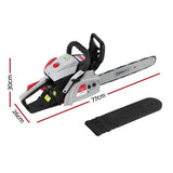 Darrahopens Tools > Power Tools > Chainsaws Giantz 42CC Petrol Chainsaw 16'' Bar Chain Saw Lightweight for Pruning Cutting