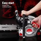 Darrahopens Tools > Power Tools > Chainsaws Giantz 42CC Petrol Chainsaw 16'' Bar Chain Saw Lightweight for Pruning Cutting