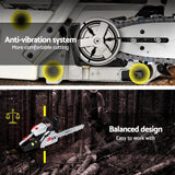 Darrahopens Tools > Power Tools > Chainsaws Giantz 42CC Petrol Chainsaw 16'' Bar Chain Saw Lightweight for Pruning Cutting