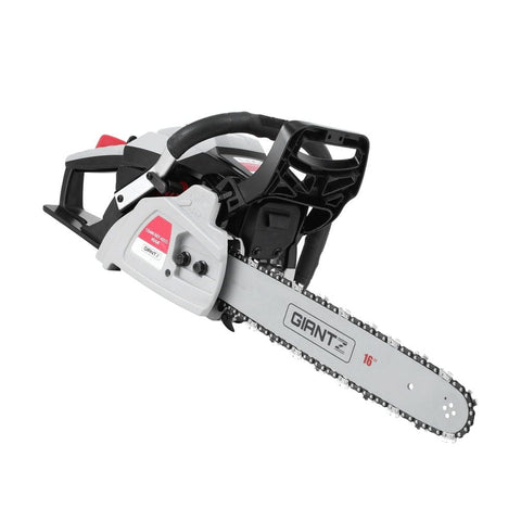 Darrahopens Tools > Power Tools > Chainsaws Giantz 42CC Petrol Chainsaw 16'' Bar Chain Saw Lightweight for Pruning Cutting