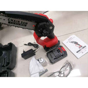 Darrahopens Tools > Power Tools > Chainsaws Portable 6-inch Electric Chainsaw 550W Cordless Chainsaw with A Detachable 2000mAh Li Battery In Australia - Darrahopens