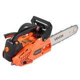 Darrahopens Tools > Power Tools > Chainsaws VEVOR 25 cc Gas Chainsaw, 305 mm Gas Powered Chainsaw, 0.75 kW Power Chain Saw with Non-Slip Handle, Gas-Powered Chainsaws with Dual Fuel Tanks, For Wood Cutting, Tree Trimming, and Land Clearing