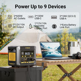 Darrahopens Tools > Power Tools > Generators FlashSpeed 600 600W 499Wh AC/DC Portable Power Station Generator
