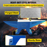 Darrahopens Tools > Power Tools > Nailers & Staplers VEVOR Pro Horn Anvil , 30KG/66.1LBS Weight Steel Anvil Blacksmith Blacksmith Anvil, Portable Rugged Cast Iron Anvil Blacksmith Anvil Stable Workbench Blacksmith Forge Anvil Tool