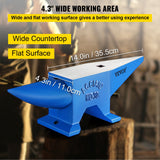 Darrahopens Tools > Power Tools > Nailers & Staplers VEVOR Pro Horn Anvil , 30KG/66.1LBS Weight Steel Anvil Blacksmith Blacksmith Anvil, Portable Rugged Cast Iron Anvil Blacksmith Anvil Stable Workbench Blacksmith Forge Anvil Tool