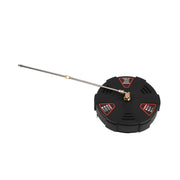 Darrahopens Tools > Power Tools > Outdoor Power Equipment 16 Inch Pressure Washer Surface Cleaner with 3 Wheels 3600PSI Stainless Steel Power Washer Accessory with 1/4 Inch Quick Connector 2 Extension Wands In Australia - Darrahopens