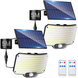 Darrahopens Tools > Power Tools > Outdoor Power Equipment 238LED Solar Powered Motion Sensor Flood Light in Black for Outdoor Security In Australia - Darrahopens
