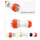 Darrahopens Tools > Power Tools > Outdoor Power Equipment 32 Amp 5m 3 Pin Extension Lead Single Phase 250V Rubber Cable Male/Female Plug