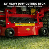 Darrahopens Tools > Power Tools > Outdoor Power Equipment BAUMR-AG 32" Stand-On Zero-Turn Mower, Electric Start, 23hp, 764cc, Hydrostatic Drive, 10 Cut Heights