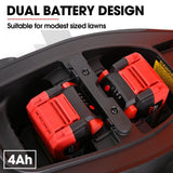 Darrahopens Tools > Power Tools > Outdoor Power Equipment BAUMR-AG 620CXS 40V SYNC 21" Self-Propelled Cordless Lawn Mower Kit, VertiStore, Fast Charger, 2 x 4Ah Batteries, 8 Heights, Brushless, 510mm Cut Width