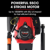 Darrahopens Tools > Power Tools > Outdoor Power Equipment BAUMR-AG HP480 55cc 4-Stroke Petrol Post Driver, with 2 Piling Socket Sleeves