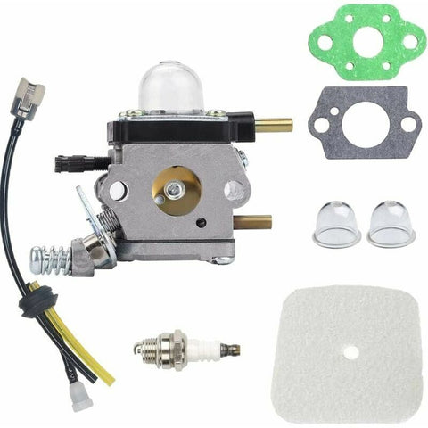 Darrahopens Tools > Power Tools > Outdoor Power Equipment Mantis Tiller Parts Carburetor C1U-K54A with Air Filter Repower Kit for Mantis 2-Stroke 7222 7222E 7222M 7225 7230 7234 7240 7920 7924,