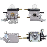 Darrahopens Tools > Power Tools > Outdoor Power Equipment Mantis Tiller Parts Carburetor C1U-K54A with Air Filter Repower Kit for Mantis 2-Stroke 7222 7222E 7222M 7225 7230 7234 7240 7920 7924,