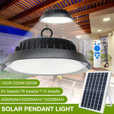 Darrahopens Tools > Power Tools > Outdoor Power Equipment Solar Power Outdoor UFO LED High Bay Light 300W Black for Shed Garage Shop In Australia - Darrahopens