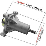 Darrahopens Tools > Power Tools > Outdoor Power Equipment Spindle Assembly for Lawn Mower with Ariens Husqvarna AYP McCulloch Poulan Compatible