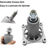 Darrahopens Tools > Power Tools > Outdoor Power Equipment Spindle Assembly for Lawn Mower with Ariens Husqvarna AYP McCulloch Poulan Compatible